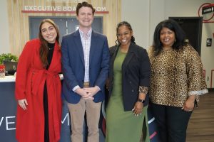 Griffin McNeill with Opelika Chamber Staff